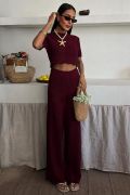 Triko Bluz Pantolon İkili Takım 10084-025 resmi